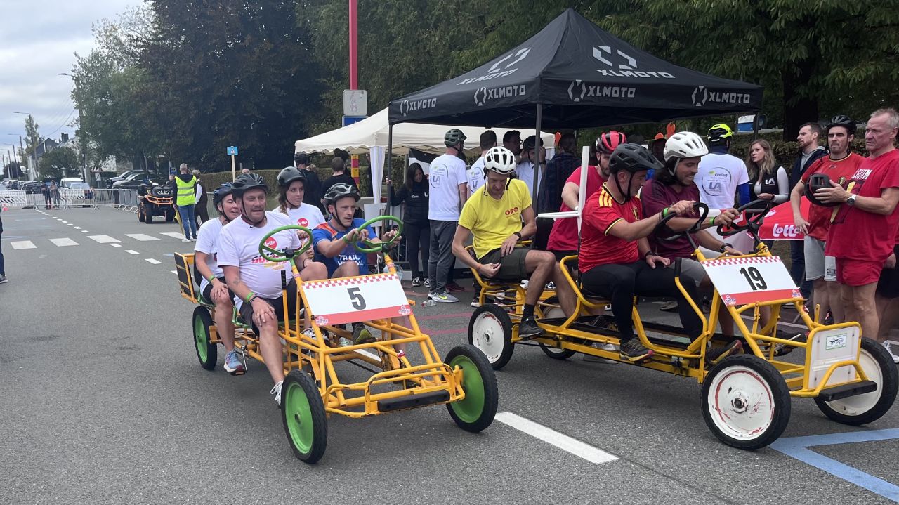 22 équipes ont participé au Championnat du monde de cuistax à Paliseul