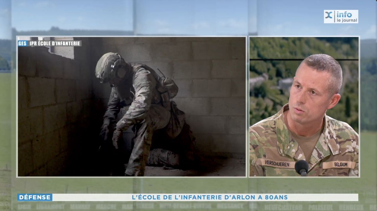 Pour ses 80 ans, l'école d'infanterie d'Arlon ouvre ses portes ce samedi