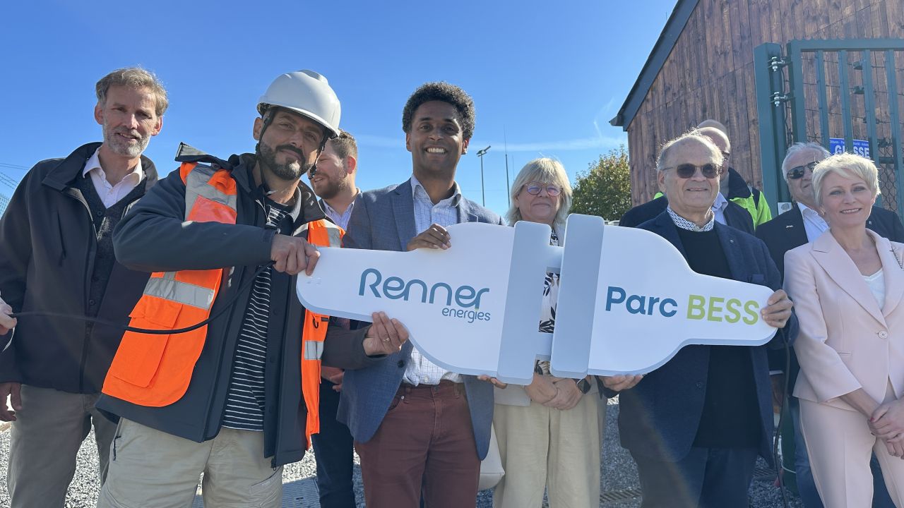 Un parc à batteries raccordé au réseau électrique près de Virton 