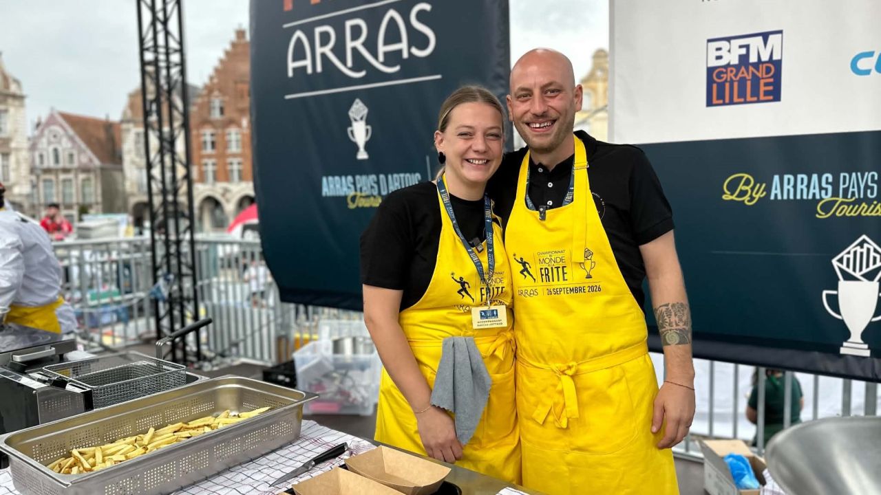 Arras (France) : deux friteries de la province ont participé au championnat du monde de la frite