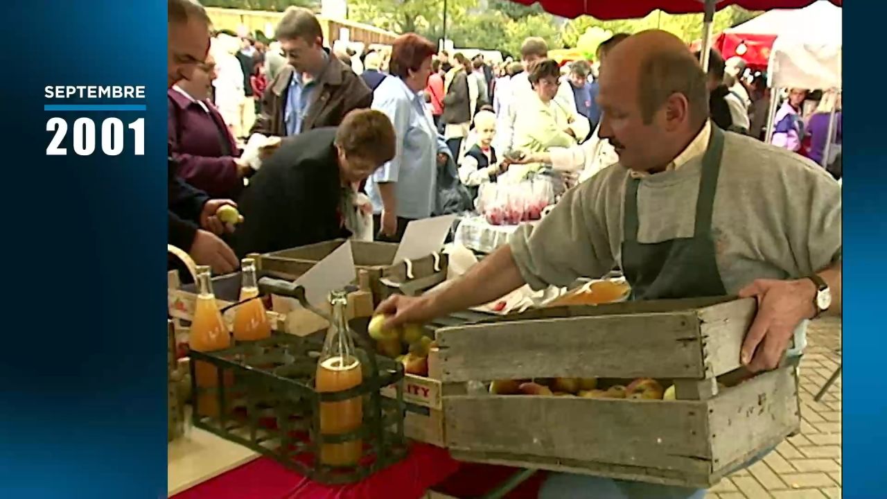 L’Archive de la rédaction: retour en images sur la Fête de la pomme d’il y a 25 ans