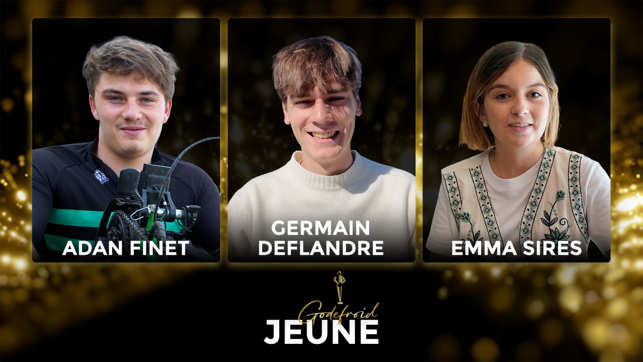 On vous dévoile les nominés de la catégorie jeune des Godefroid 2026