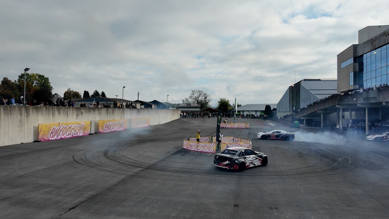 A Libramont, le drift a séduit le public de l’European Automotive Show