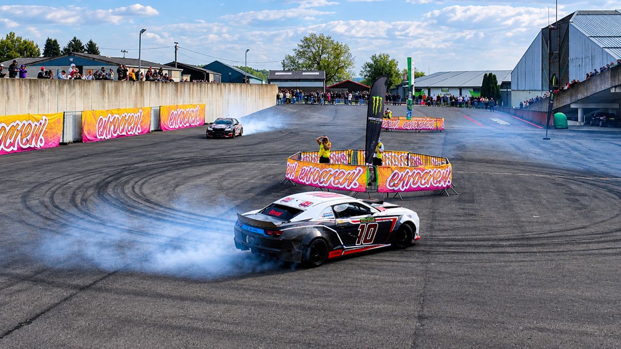 A Libramont, le drift a séduit le public de l’European Automotive Show