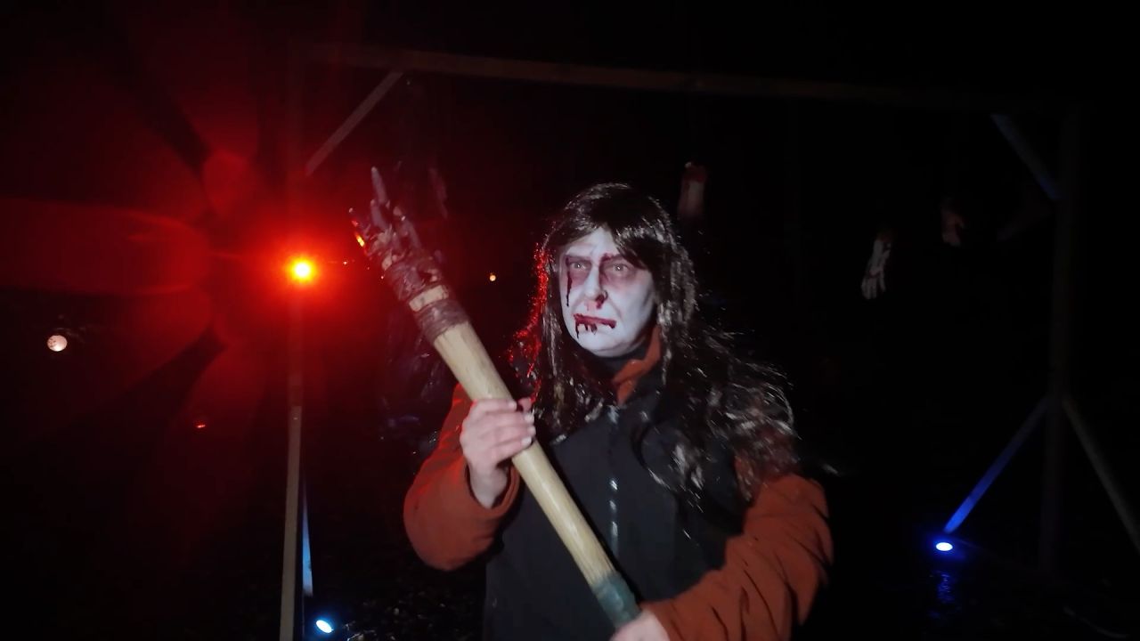 A Saint-Mard, la fête d'Halloween s'est déroulée dans les bois  