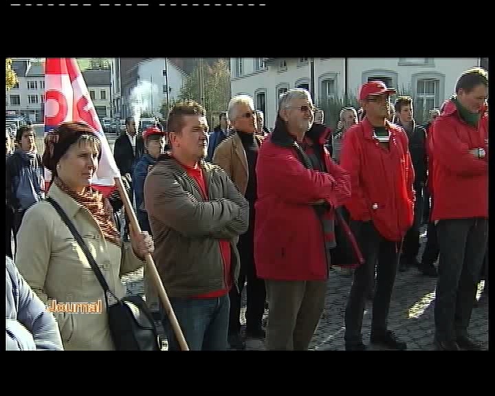 VIELSALM ACTION A LA GARE OGBL