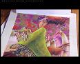 MUNO : ILLUSTRATRICE SEVERINE MARCHAND PROTRAIT CALENDRIER IDELUX