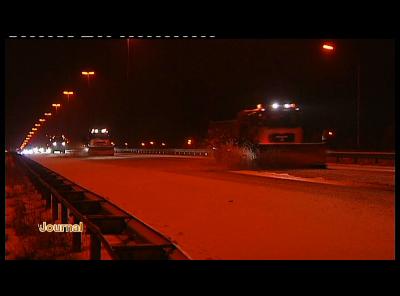 EPANDAGE DU SEL SUR LES ROUTES SAMEDI SOIR