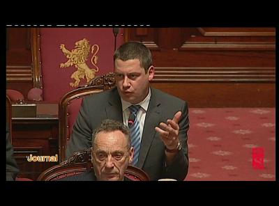 SENAT : FOURNY INTERPELLE TURTELBOOM SUR LA ZONE UNIQUE DE SECOURS