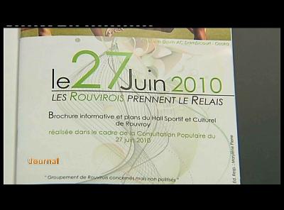 ROUVROY : REUNION D INFO SUR LE PROJET DE CENTRE SPORTIF