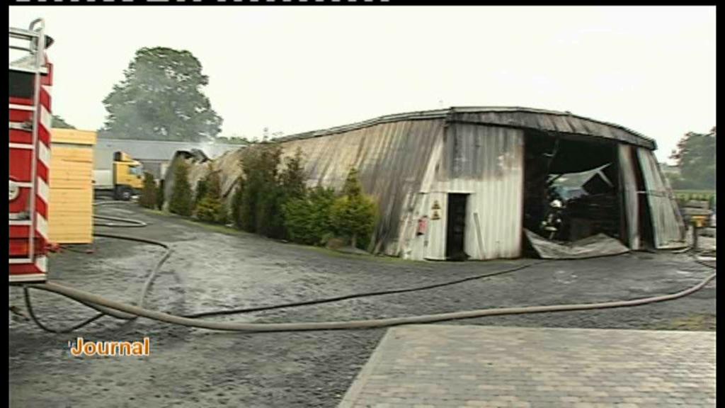 NOVILLE : INCENDIE THERMILUX