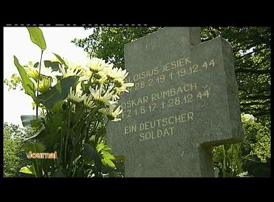 RECOGNE BASTOGNE 50 ANS DU CIMETIERE MILITAIRE ALLEMAND