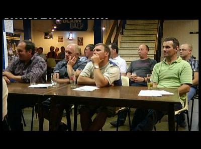 REUNION PRODUCTEURS LAITIERS MARCHE COUVERT DE CINEY