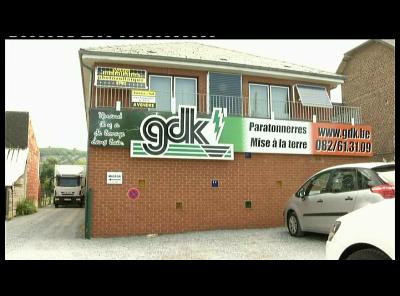 DEMENAGEMENT SOCIETE GDK PARATONNERRE PHOTOVOLTAIQUE D ANHAYE A GEMBLOUX