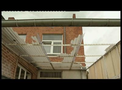 TEMPETE DU 14 JUILLET A CINEY SINISTRES ET RECONSTRUCTION