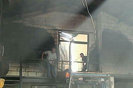 INCENDIE DU GARAGE HUBERTY