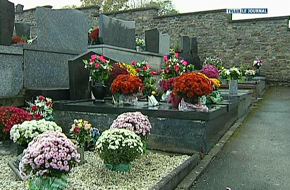 LE 1ER NOVEMBRE AU CIMETIERE DE SAINT HUBERT