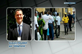 DIMITRI FOURNY BLOQUE EN COTE D'IVOIRE