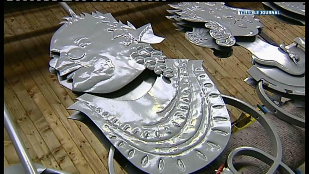 FIGURINES DE SAINT-HUBERT FORGEES A AISNE