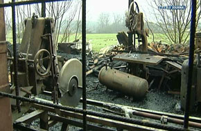 APRES L'INCENDIE DE LA SCIERIE, LA  RENARDIERE DOIT SE REORGANISER