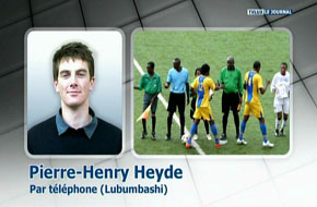 FOOTBALL: AU CONGO SUR LES TRACES DE JOEL ROBERTY