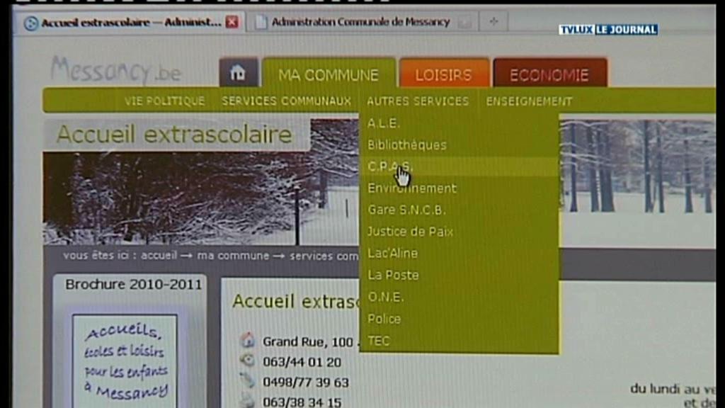 Messancy : nouveau site Internet