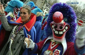 LE CARNAVAL DE LA ROCHE ECHAPPE A LA PLUIE