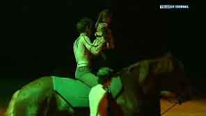 HABAY : REPETITIONS AVANT LE SPECTACLE EQUESTRE