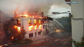 Aux armes de Bouillon: le feu ravage l'ancien hôtel