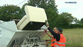 Marche : Ramassage des encombrants