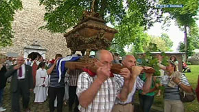 Nassogne : procession des remuages