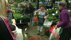 Marche : 25 ans pour le marché aux fleurs
