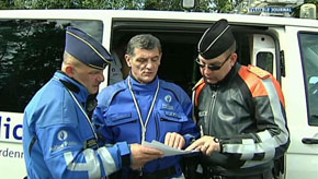 Gouvy : Contrôles des poids-lourds à la frontière