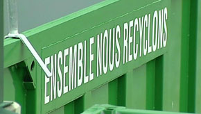 Arlon : le plus grand parc à conteneurs de la province