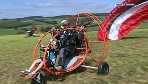 La Roche : Paramoteur
