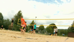 Anhée : Beach volley, mémorial Fabian Dupont 