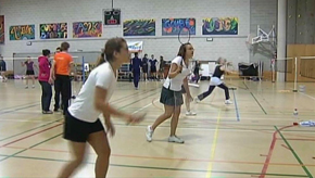 Bertrix : tournoi de badminton