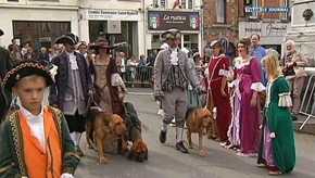 Saint-Hubert : cortège historique