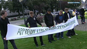 Libramont : flash mob sur l'alphabétisation