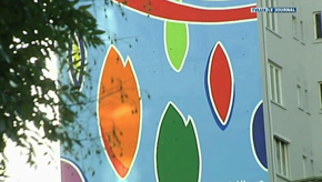 Liège : Une fresque de Willoos