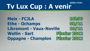 Football :  TV LUX CUP