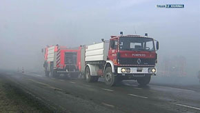 Harre : Une grange détruite par le feu 