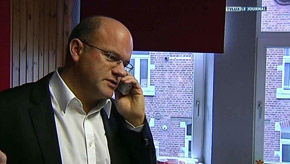 Philippe Courard, soulagé après un stress important