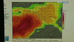 Province : Avis de tempête de l'IRM
