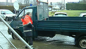 Montée des eaux également à Moyen et... Tvlux
