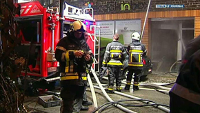 Bertrix : Noël agité pour les pompiers