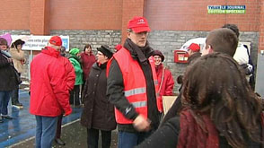 Grève : les grandes surfaces à Marche-en-Famenne et Libramont