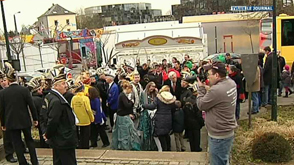 Arlon : Lancement du Carnaval, le cerf bramant se déguise
