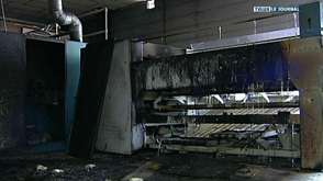 Marche : incendie à la blanchisserie Bauche