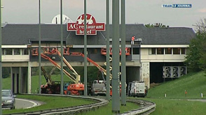 Travaux sur la E411 à Hondelange